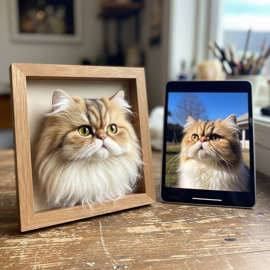 Framed Pet Portrait